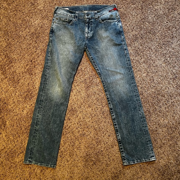 True Religion Jeans - Ricky Relaxed Straight - Size 34 - Picture 2 of 6